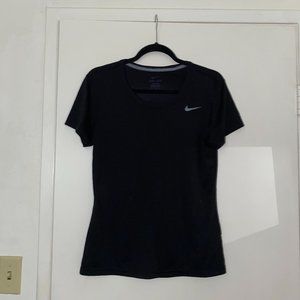 Nike Women's Black Dri-Fit Medium Shirt